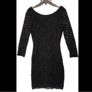 Black Lace Dress
